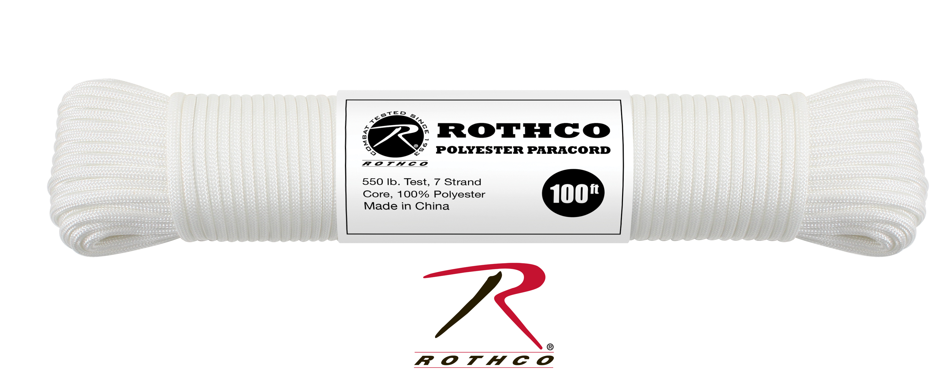 Rothco 550lb Type III Polyester Paracord