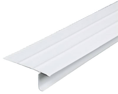 F4-1/2 WHT ALU DripEdge