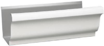 5" WHT Steel Gutter