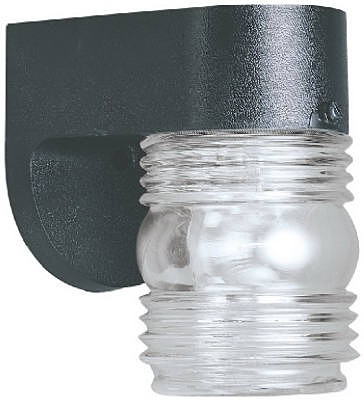 4-1/2" BLK Wall Lantern