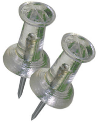 16PK CLR Push Pin