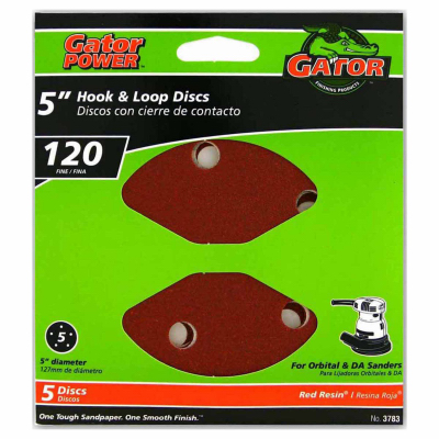 5PK 5" 120G Sand Disc