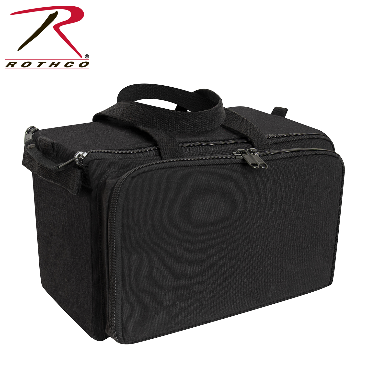 Rothco Canvas Tactical Shooting Range Bag - Black