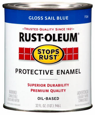 QT BLU Enam GLS Paint