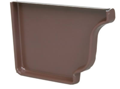 5" BRN ALU Right EndCap