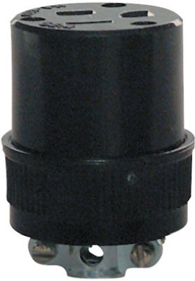 15A BLK Resid Connector
