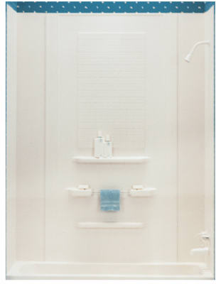 78" WHT Tub Surround