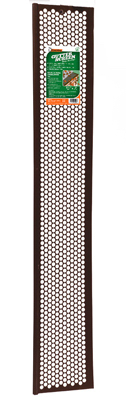 6-5/8"X3'BRN GuttScreen