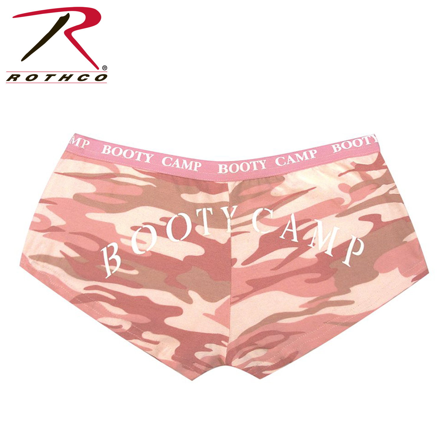Rothco Baby Pink Camo "Booty Camp" Booty Shorts & Tank Top