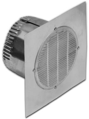3" ALU Bath Fan Vent