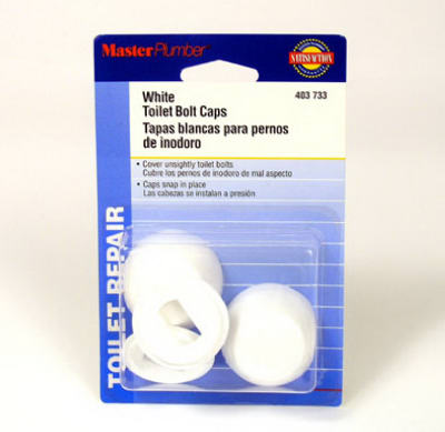 MP WHT Toilet Bolt Cap