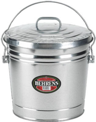 6GAL STL Garbage Pail