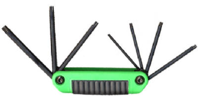 7PC Torx Fold Up Tool