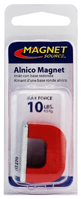 2OZ RED Horsesh Magnet