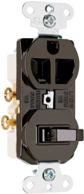 15A BRN Switch/Outlet