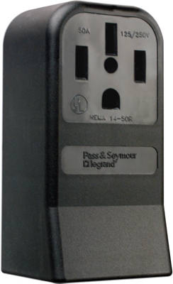 50A BLK 3P Range Outlet
