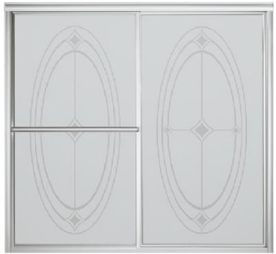 59" SLV Bypass Tub Door