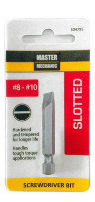 MM #8-10 Slotted Bit