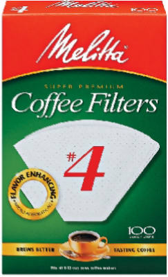 100PK #4 Cone Filter