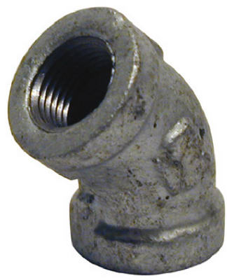 1/2 Galv 45 DEG Elbow