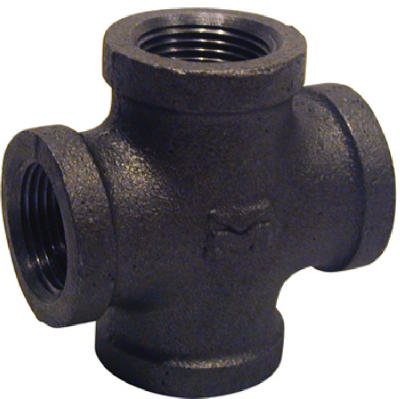 1" BLK Cross