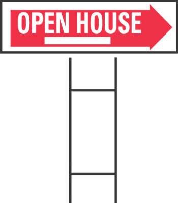 6x24 Open House Sign