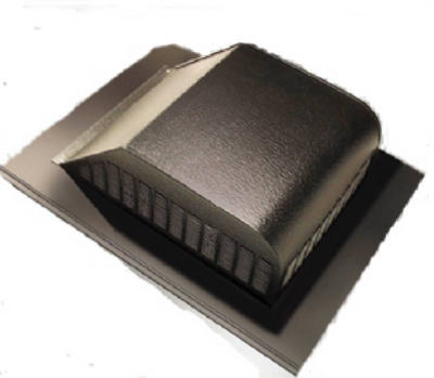BLK Slant ALU Roof Vent