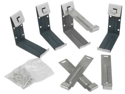 4PK4" WHTFascia Bracket