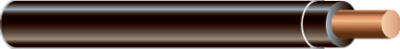 500' BLK 10 Solid Wire