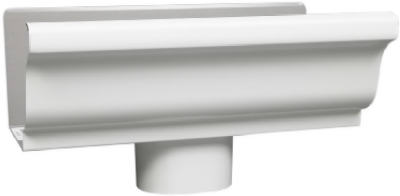 4" WHT Galv End/Drop
