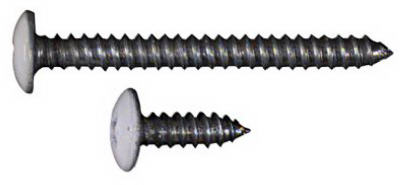 8PK WHT Bracket Screw