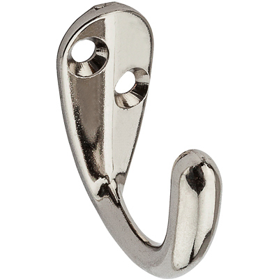 2PK SGL Coat/Hat Hook