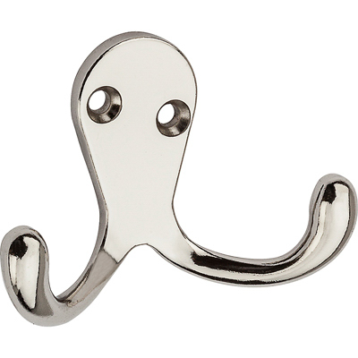 2PK DBL Coat/Hat Hook