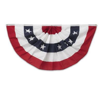 3x6 Pleat Fan/Stripe