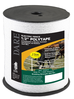 656' 1/2" Poly Tape