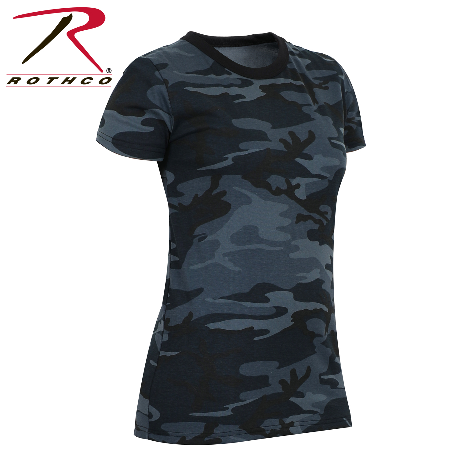Rothco Womens Long Length Camo T-Shirt