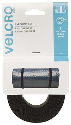 3/4x12 BLK Velcro Strap