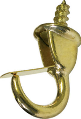 4PK 7/8" BRS Safe Hook