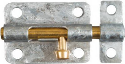 3" Galv Barr Bolt