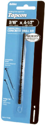 3/16x3-1/2Con Drill Bit