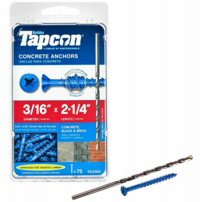 75PK 3/16x2-1/4 Anchor