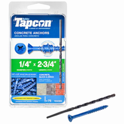 75PK 1/4x2-3/4 Anchor