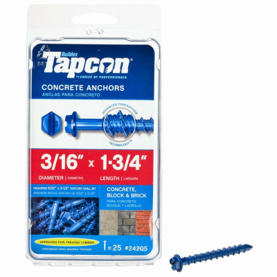 25PK3/16x1-3/4 Anchor