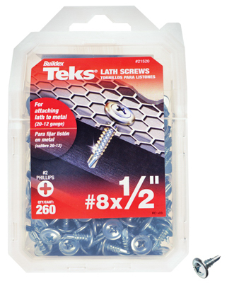 260PK#8x1/2"Lat Screw
