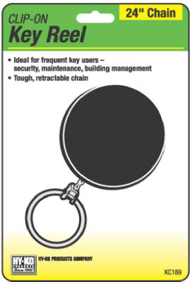 BLK Retractble Key Reel