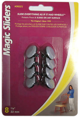 8PK 7/8" RND Slide Disc