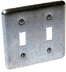 4"DBL TOG 2G Wallplate