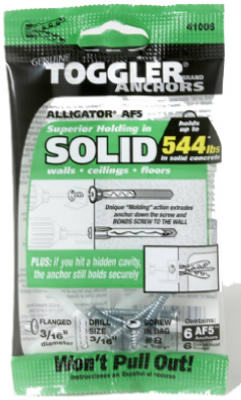 6PK 3/16" AF5 Anchor