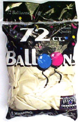 72CT Met WHT Balloon