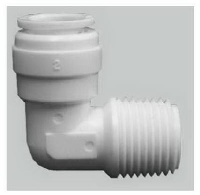 1/2OD QC x 1/2MPT Elbow
